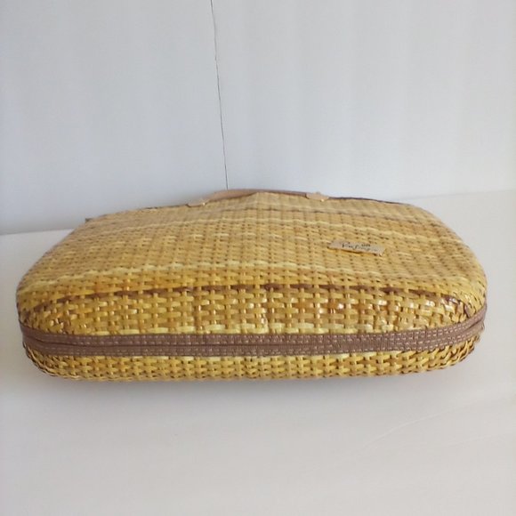 Pier Giorgio Bag  Yellow w/Rope Covered Handles - Picture 2 of 4